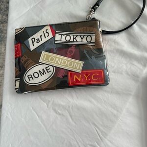 Stylish Multicolor Travel-Themed Women's Wrislet